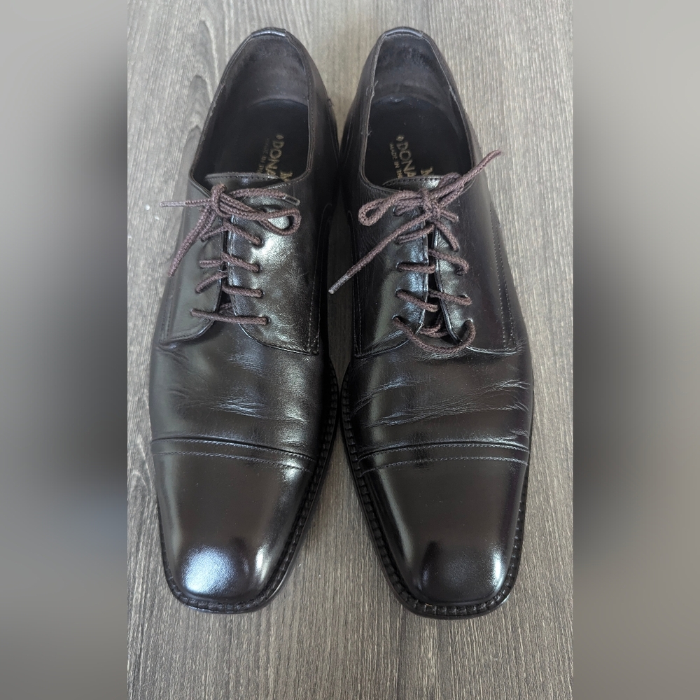 🔥Price Drop🔥Dark Brown Leather Derbys Cap Toe Myer , 9 M/US - Picture 10 of 12